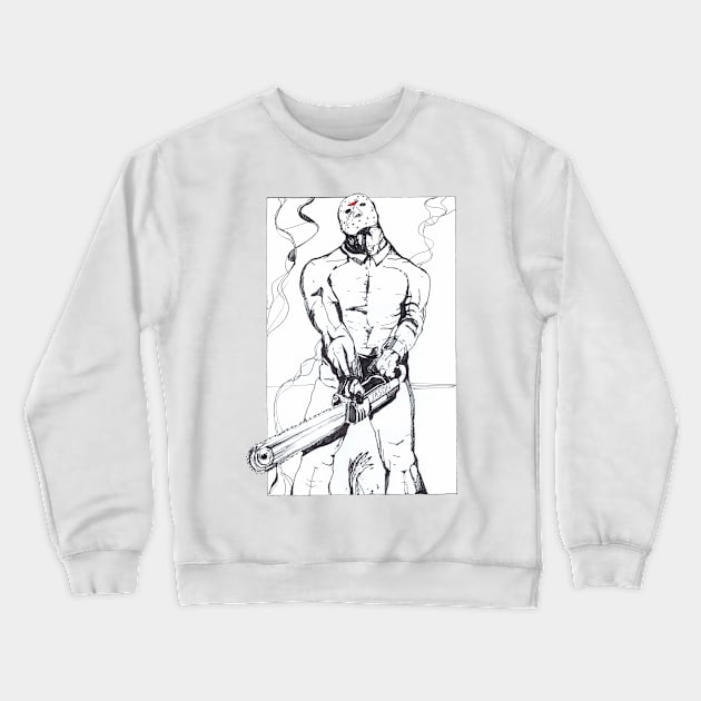 Jason, Friday 13th Crewneck Sweatshirt by SpencerHart